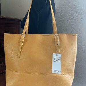 Urban Expressions Yellow Tote Bag